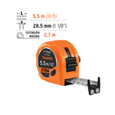 Truper  5.5 M X 1-1/8", Xtra Measuring Tape.